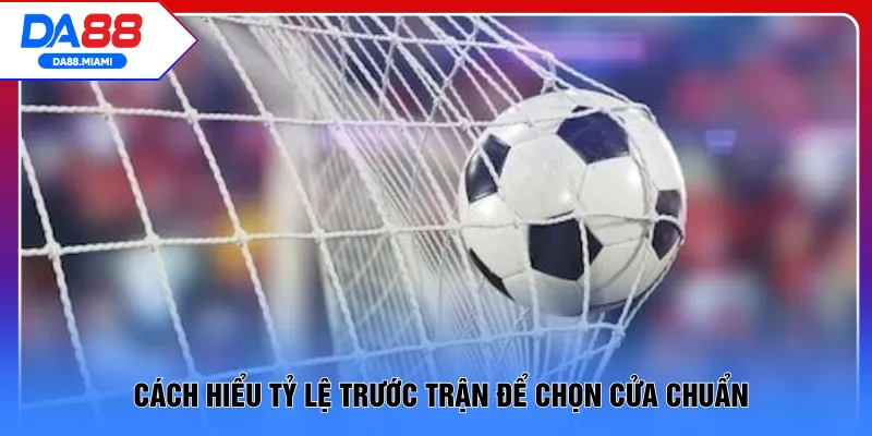 Cách hiểu tỷ lệ trước trận để chọn cửa chuẩn